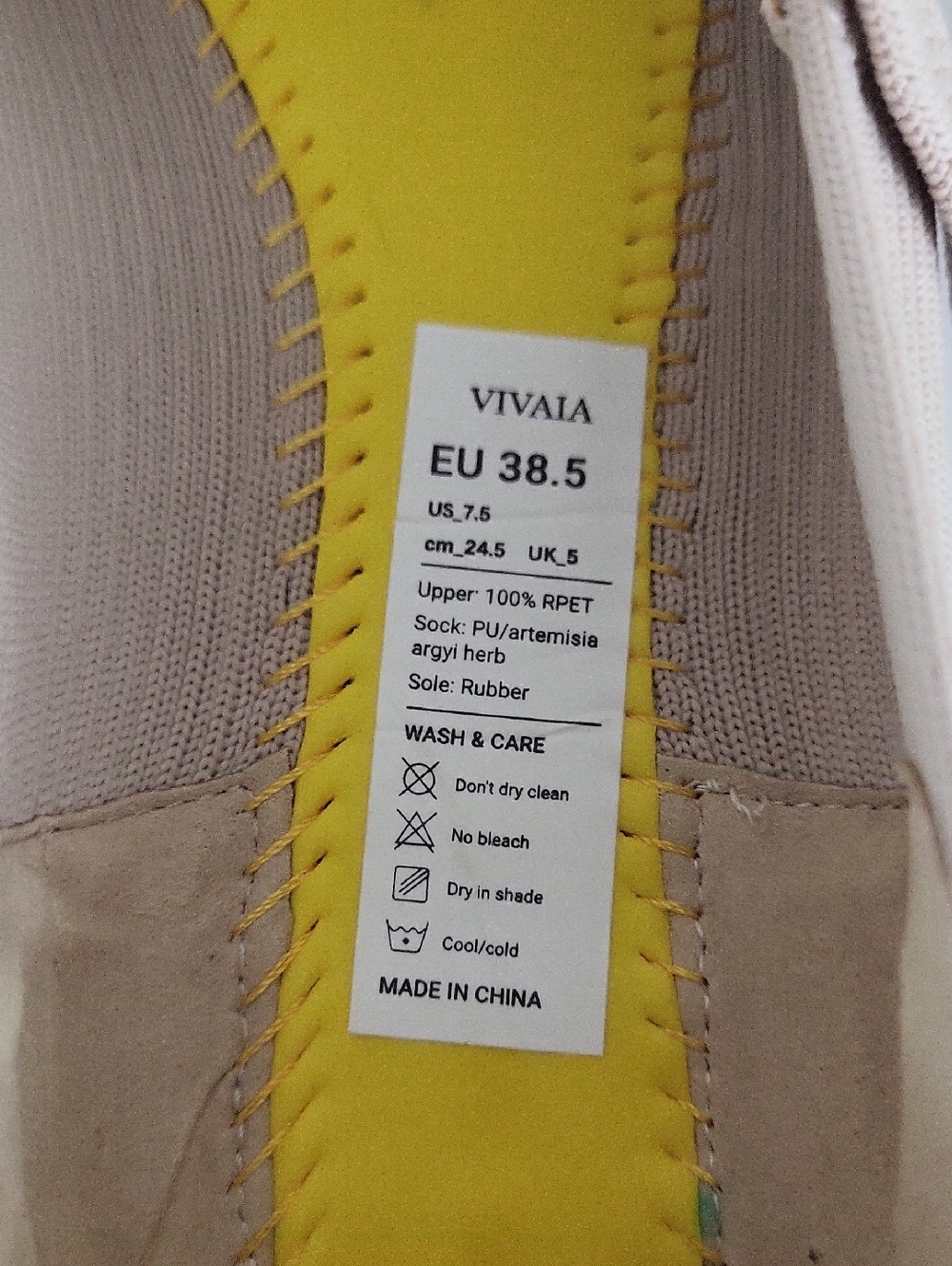 Vivaia Square-Toe Mary Janes Margot Flats in Almond Size US 7.5 / EU 38.5 - Picture 8 of 12